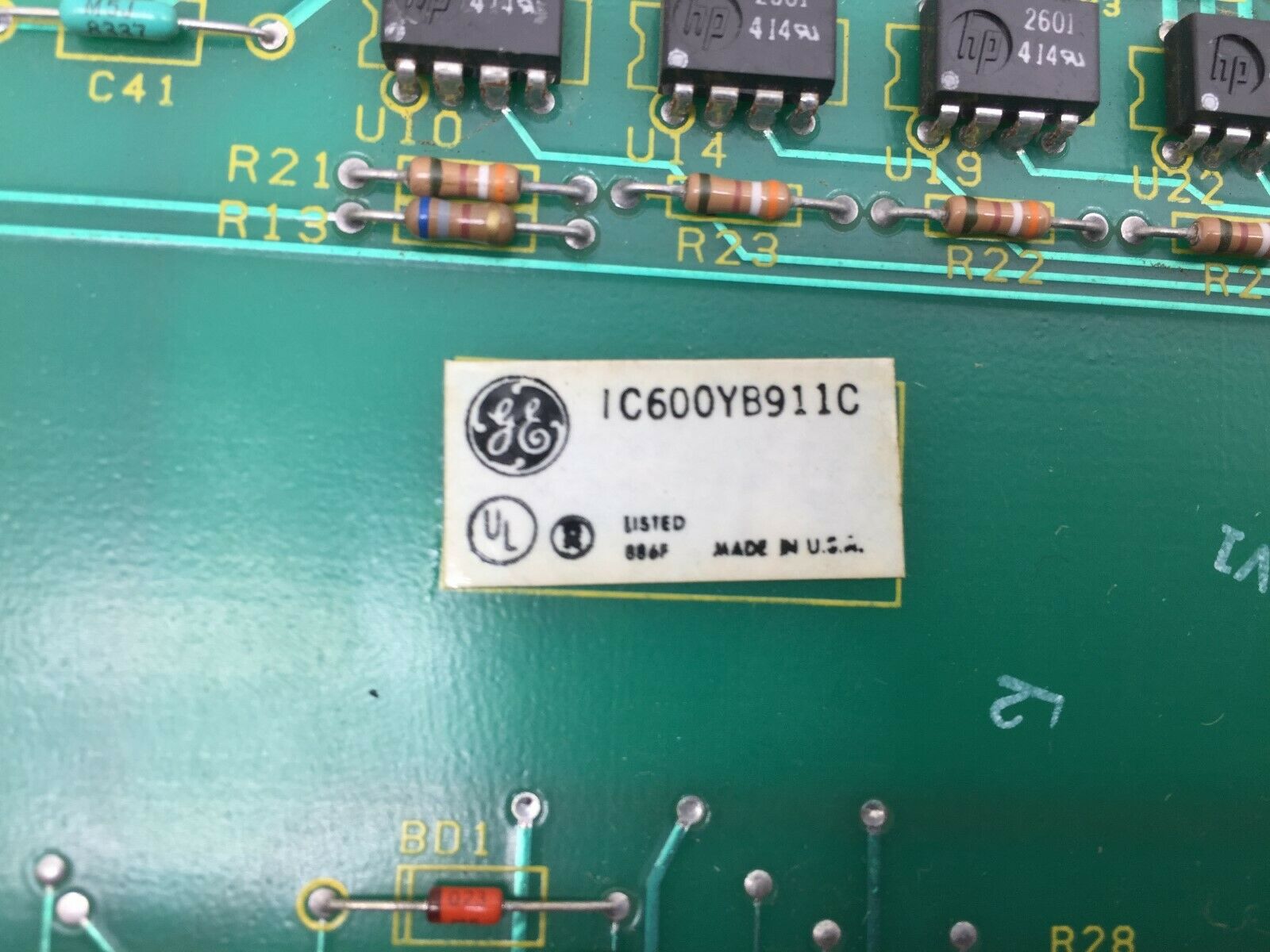 USED GE FANUC CIRCUIT BOARD IC600YB911C