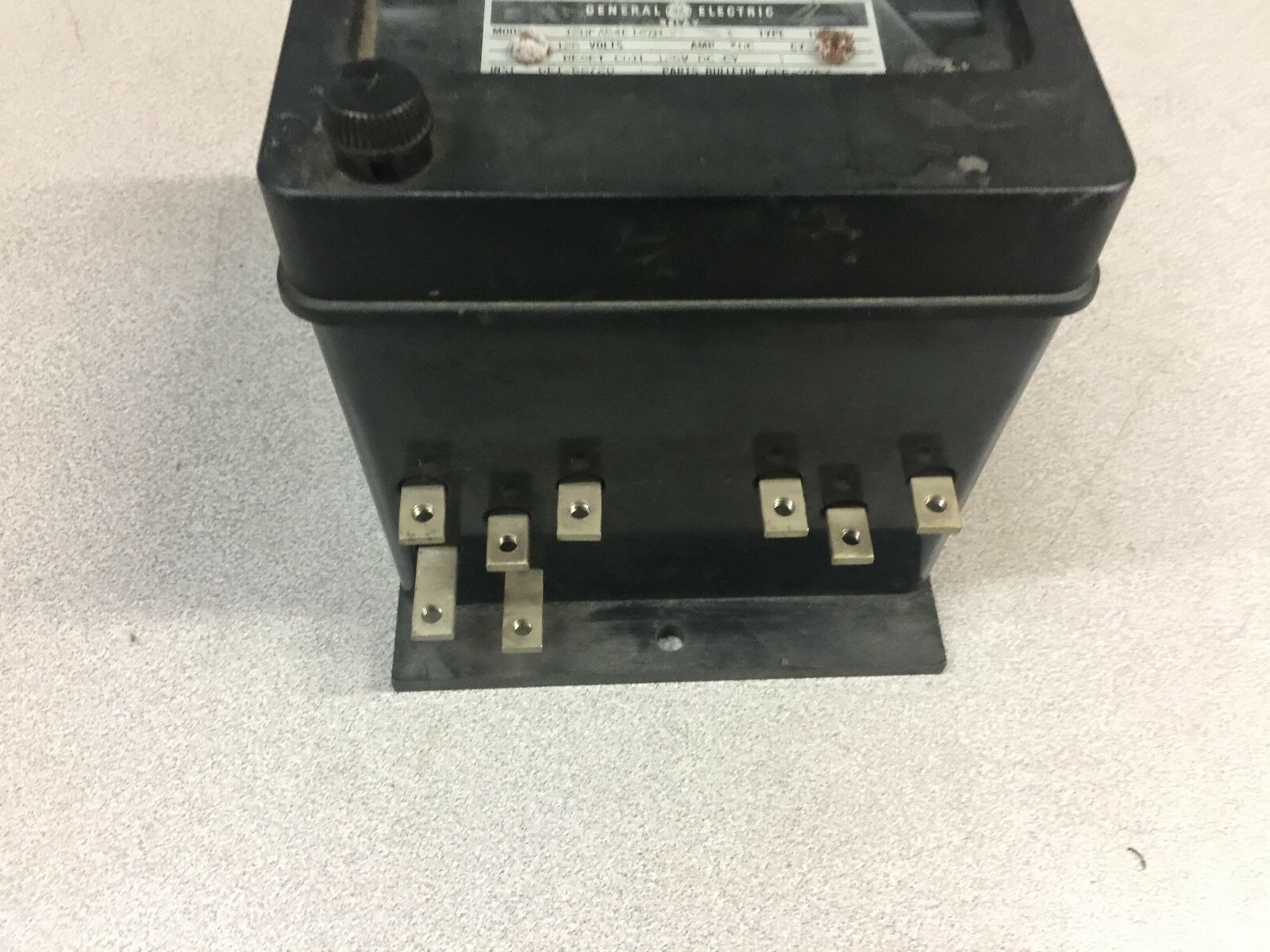 USED GE 125VDC  MULTI CONTACT AUXILIARY RELAY 12HFA54E187H