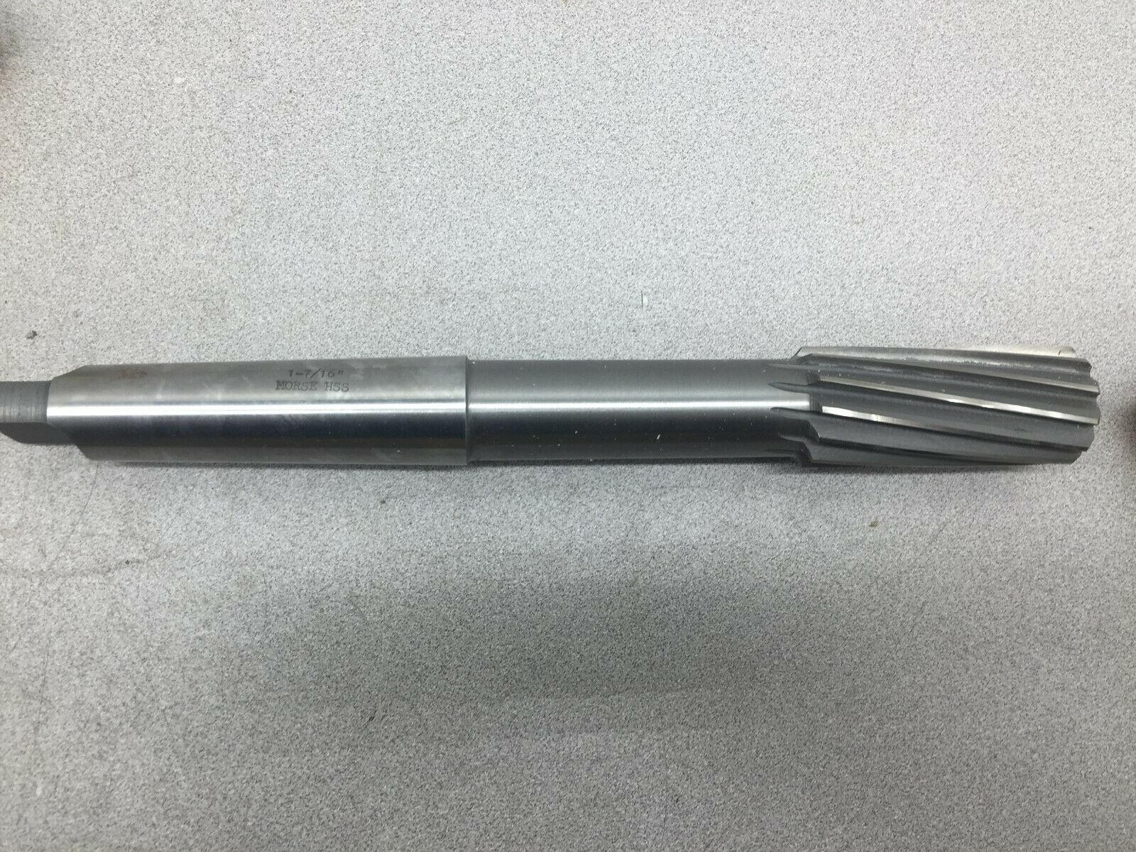 NEW IN BOX MORSE 1 7/16 CHUCKING REAMER HSS 1654 / 21882