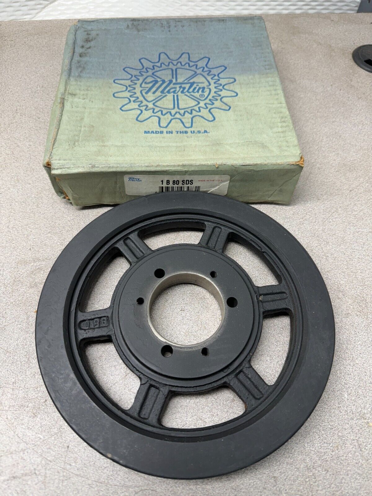 NEW IN BOX MARTIN PULLEY 1 B 80 SDS