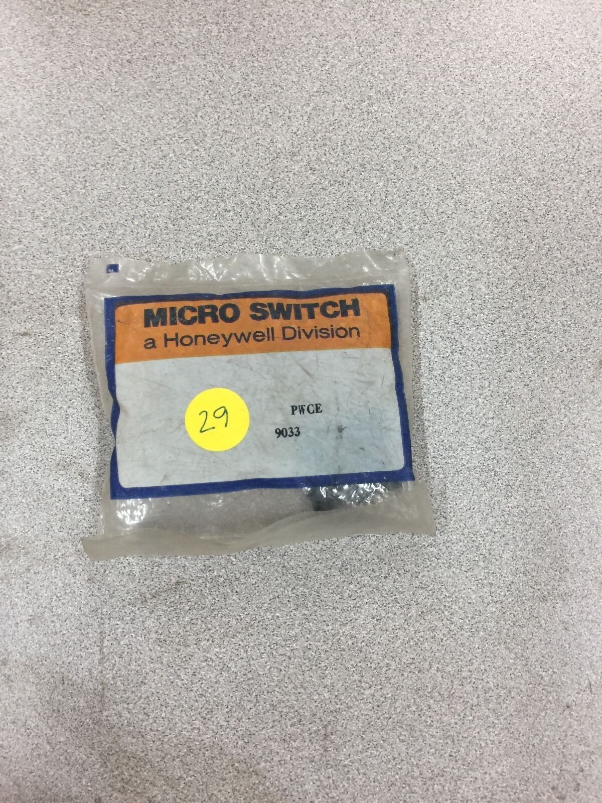 NEW IN PACKAGE MICRO SWITCH PWCE 9033