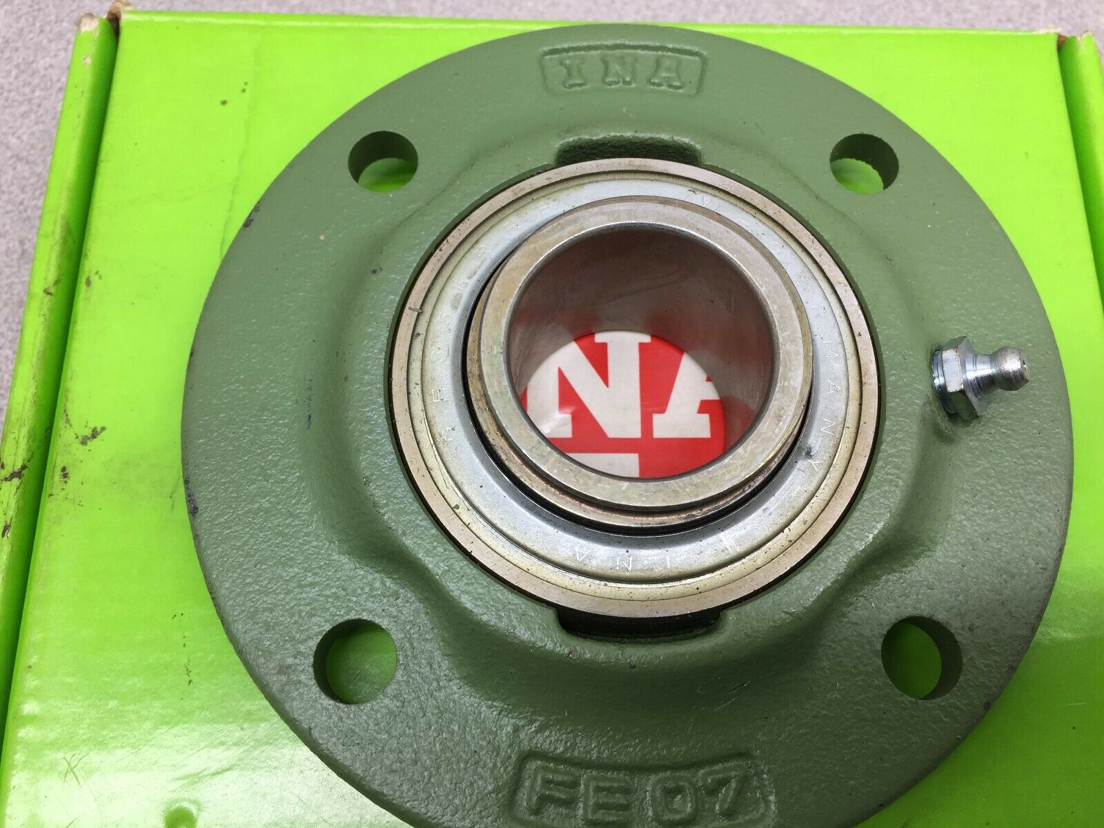 NEW IN BOX INA FLANGE BEARING RFE35