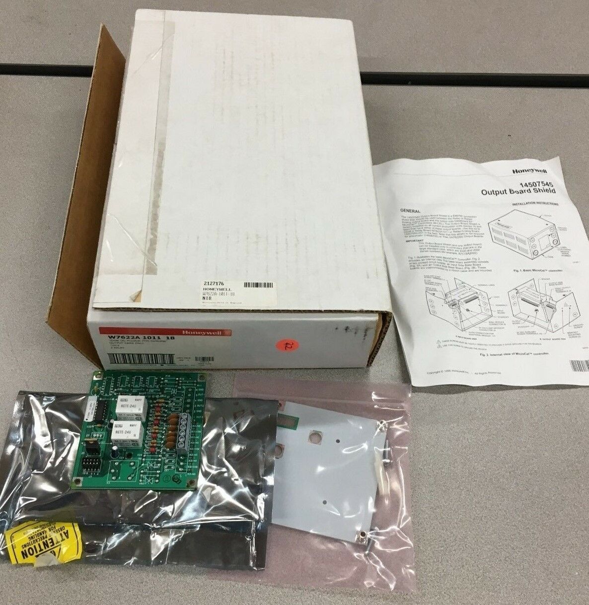 NEW HONEYWELL EXCEL (R) MICROCEL (TM) CONTROLLER OUTPUT CARD ONLY W7622A 1011 18