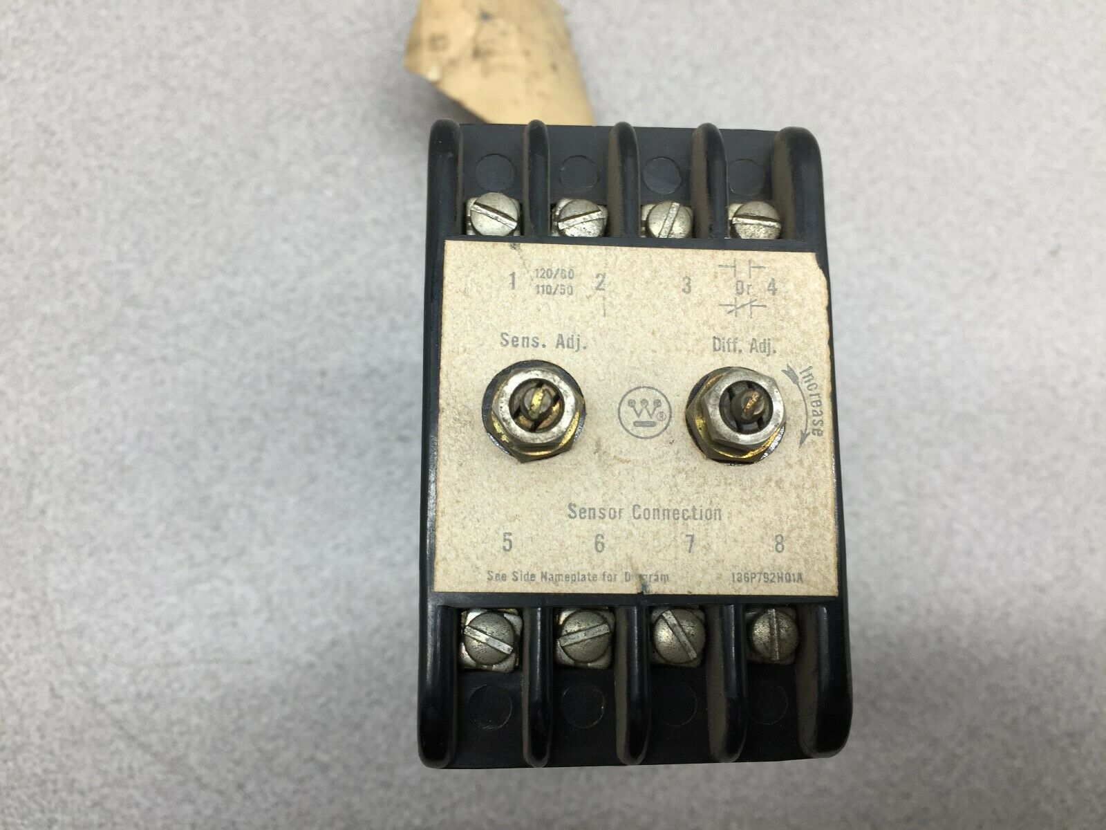 USED WESTINGHOUSE 120VAC SOLID STATE RELAY 506C193G01