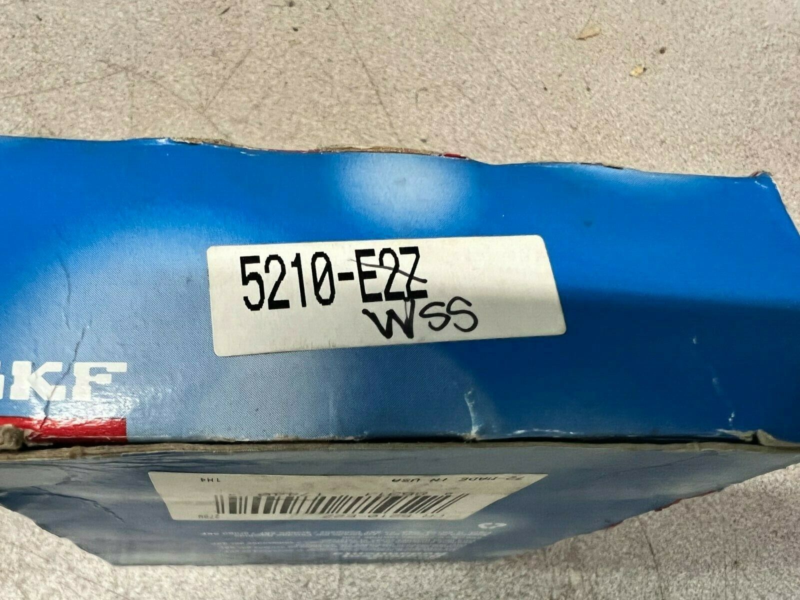 NEW IN BOX SKF BALL BEARING 5210-E2Z