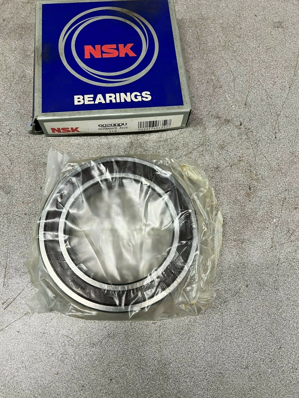 NEW IN BOX NSK BALL BEARING 6020DDU