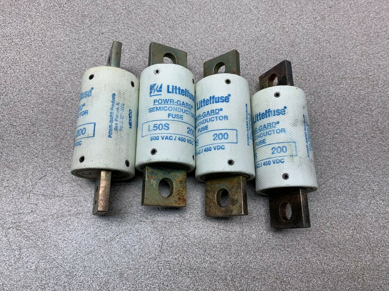 LOT OF 4 NEW NO BOX LITTELFUSE L50S