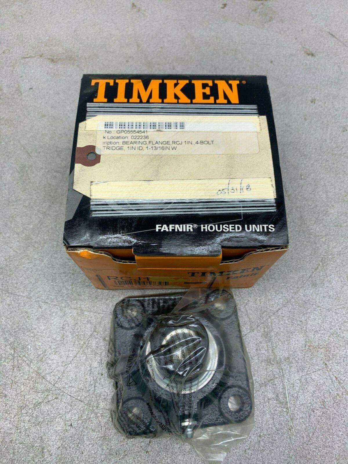 NEW IN BOX TIMKEN BEARING RCJ1