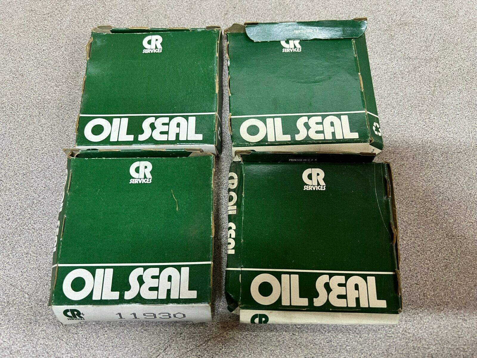 LOT OF 4 NEW IN BOX CHICAGO RAWHIDE OILSEAL 11930