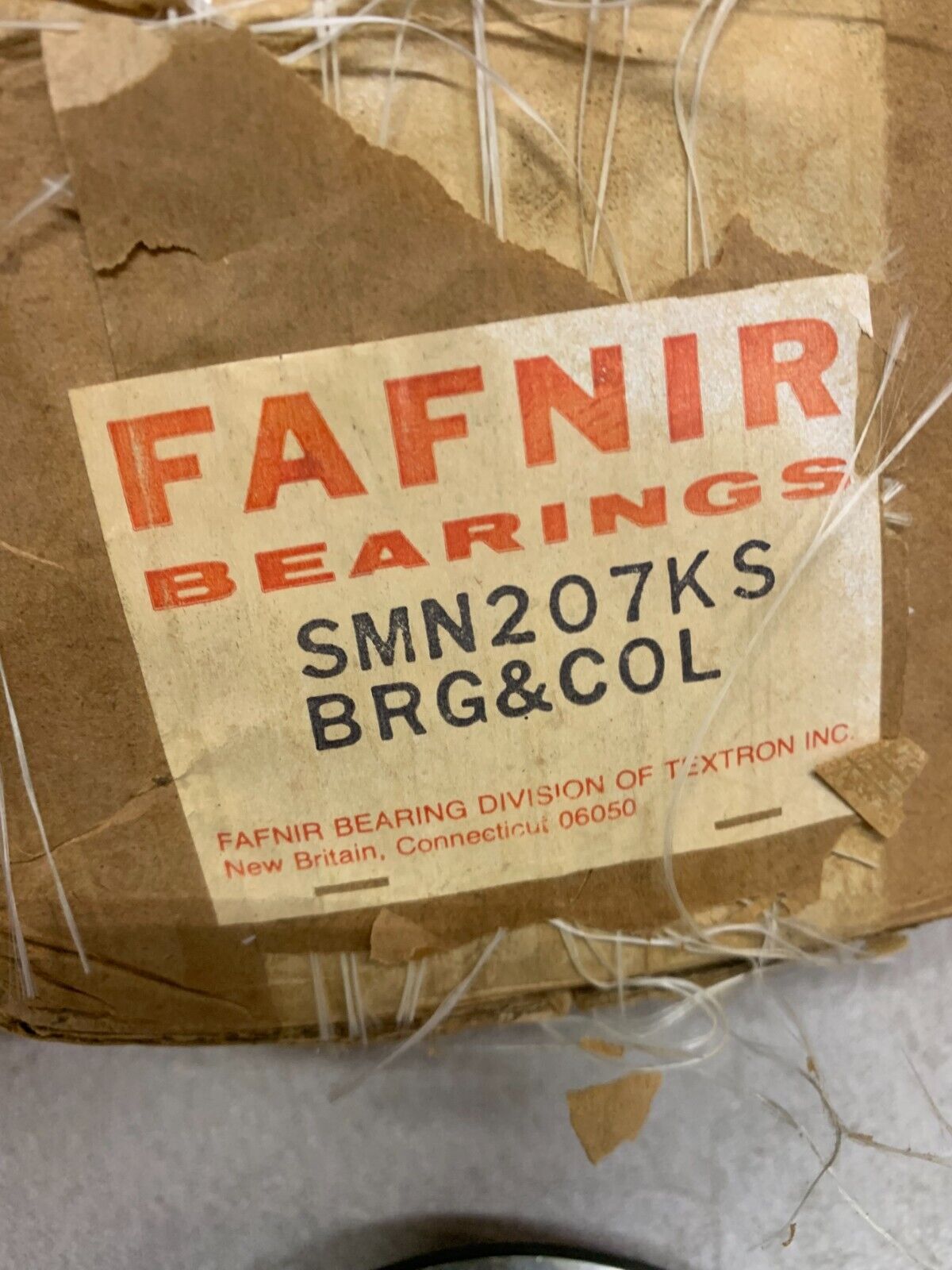 NEW FAFNIR 2-7/16" BORE INSERT BALL BEARING WITH COLLAR SMN207KS