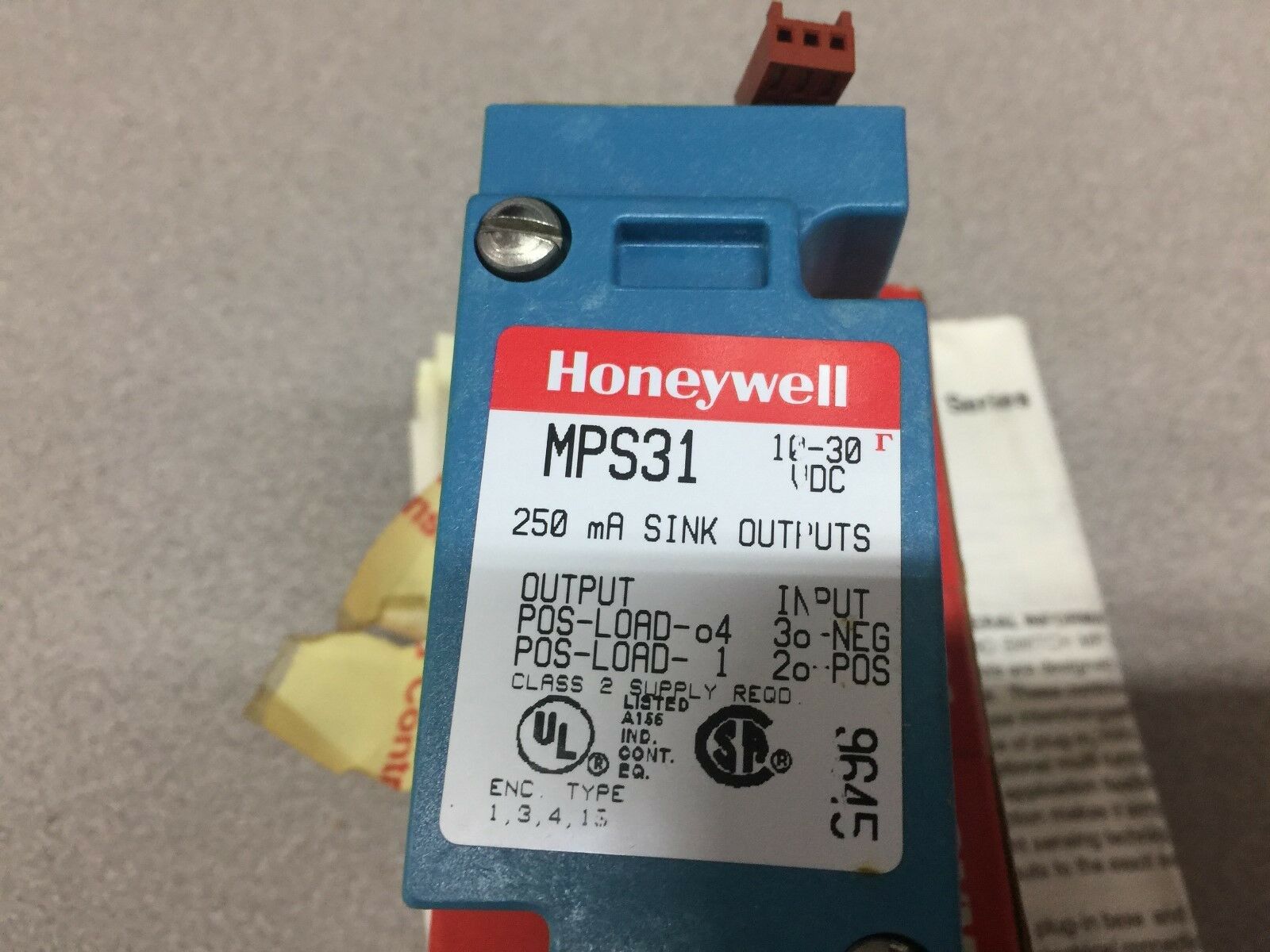 NEW IN BOX HONEYWELL LIMIT SWITCH MPS31