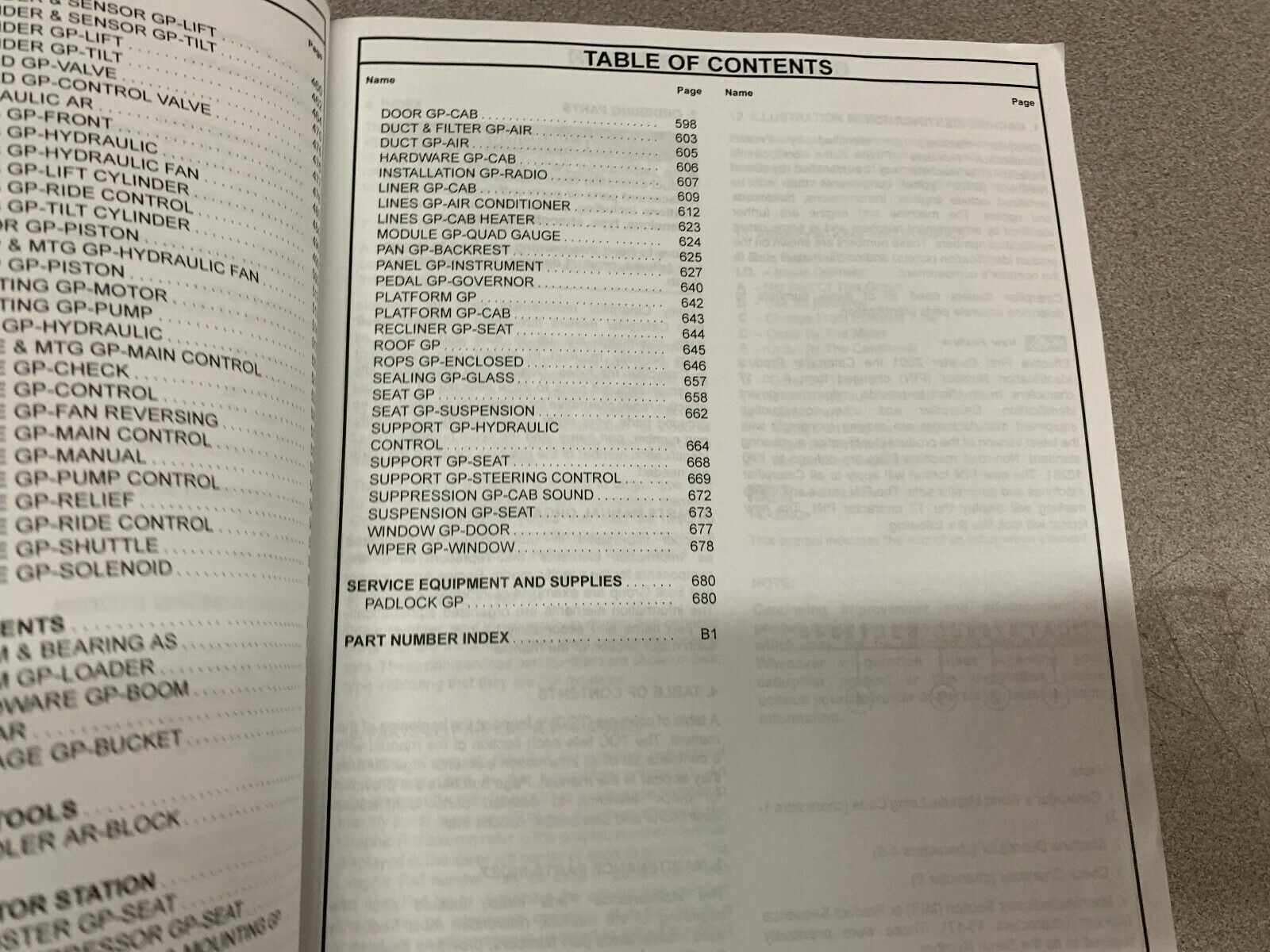 USED CATERPILLAR CUSTOM PRODUCT SUPPORT LITERATURE FOR 988G WHEEL LOADER **BOOK*