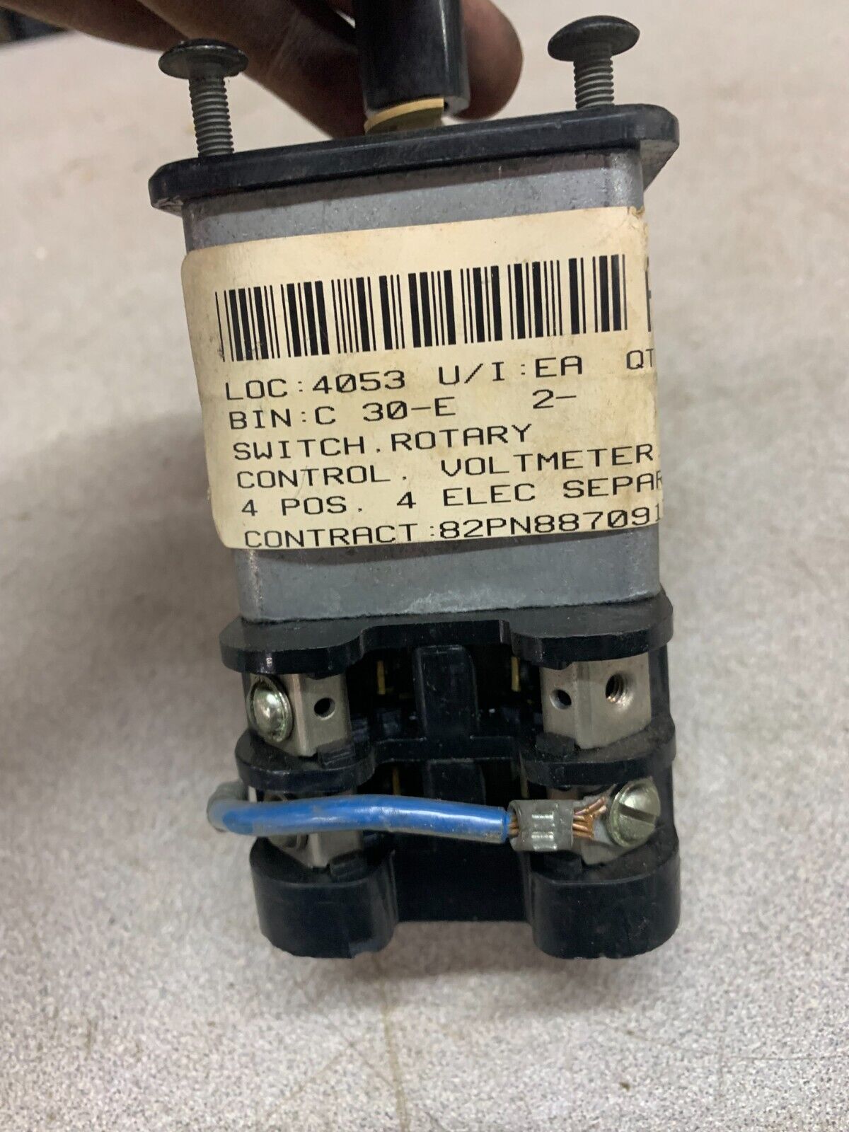 USED GENERAL ELECTRIC TRANSFER SWITCH SBM 10AH328