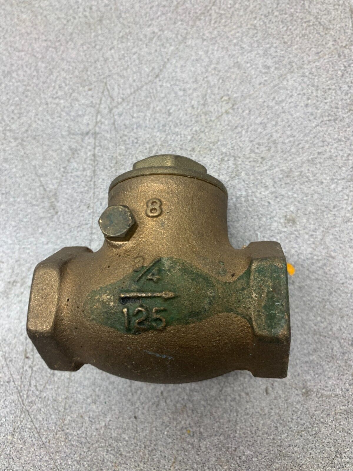 NEW NO BOX KITZ 3/4" SWING CHECK VALVE 125