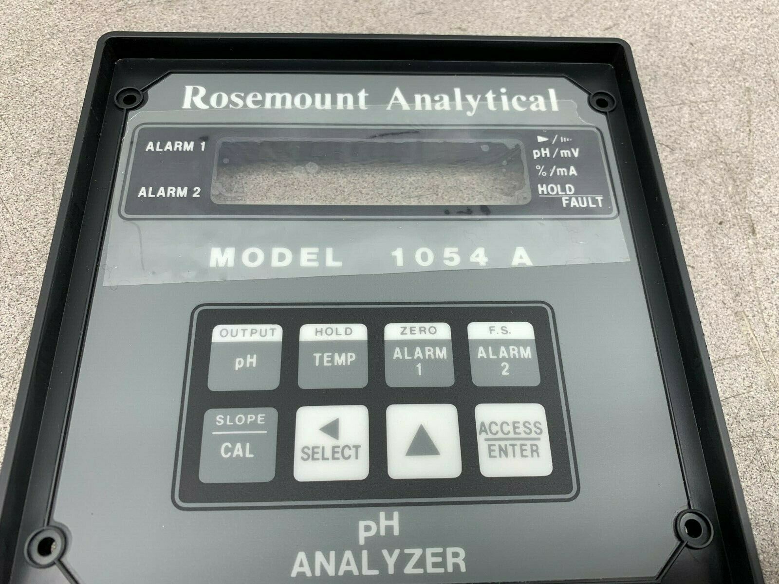 NEW NO BOX ROSEMOUNT ANALYTICAL 1054 A FRONT PANEL KEYBOARD 23064-00