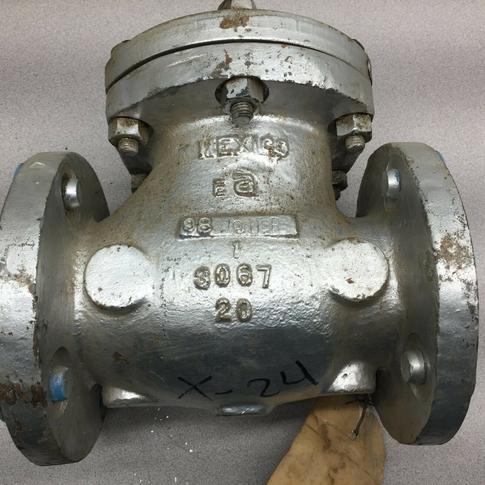 NEW NO BOX WALWORTH 3" 150 WCB CHECK VALVE 5341