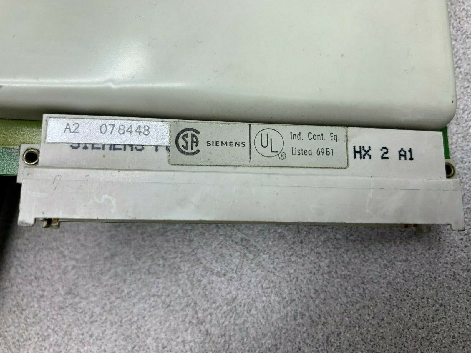 USED SIEMENS MODULE 6ES5-312-5CA21