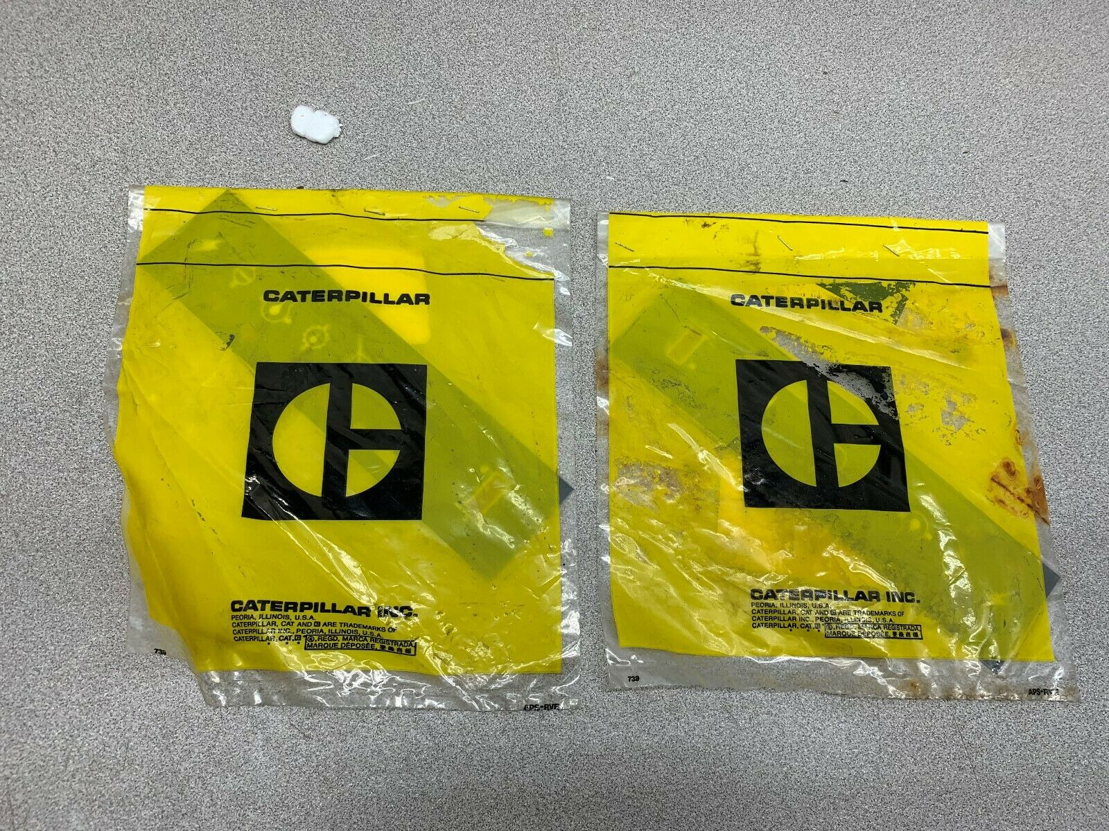 LOT OF 2 NEW NO BOX CATERPILLAR FILM 90-8050