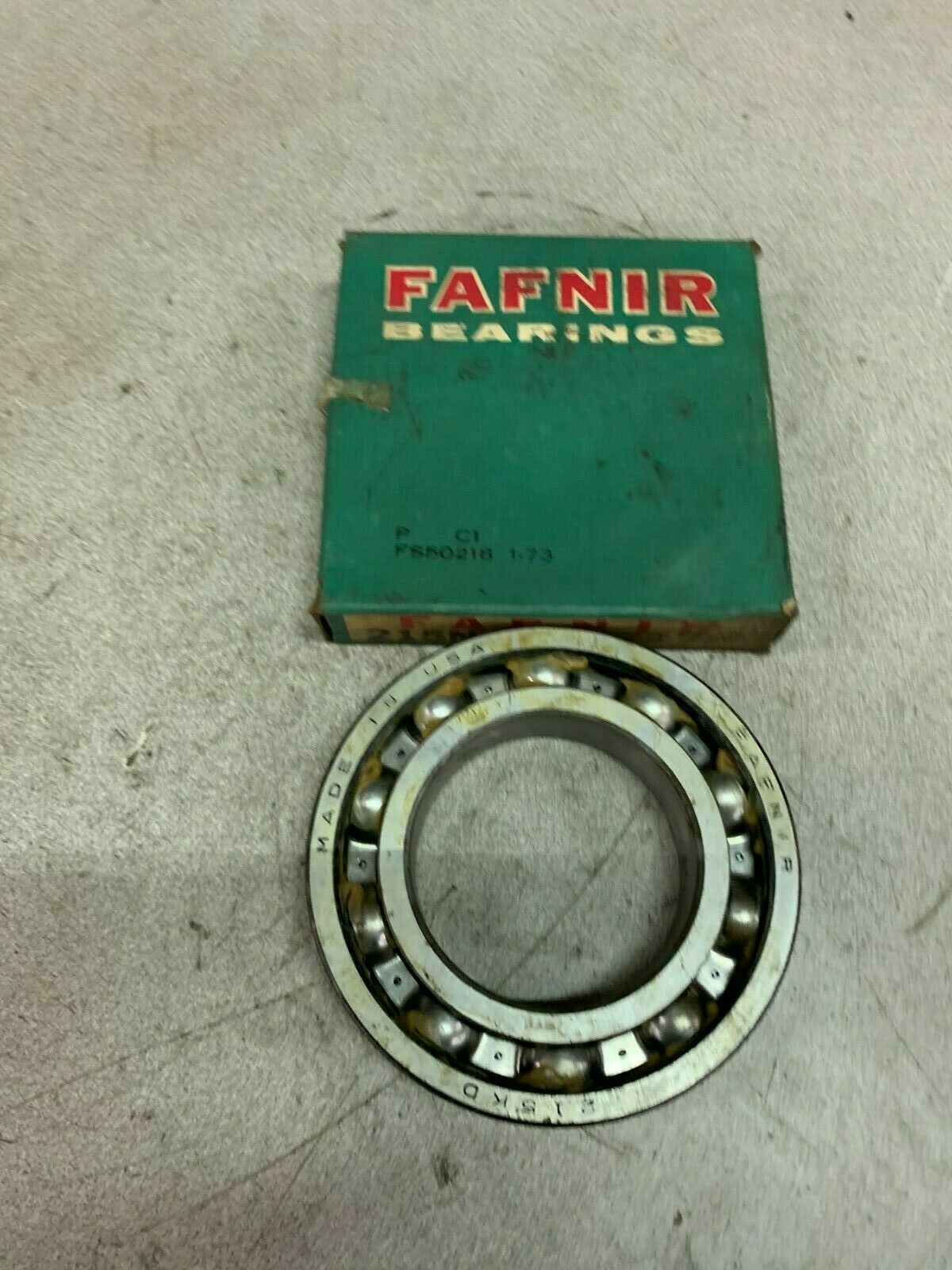 NEW IN BOX FAFNIR BALL BEARING 215NP