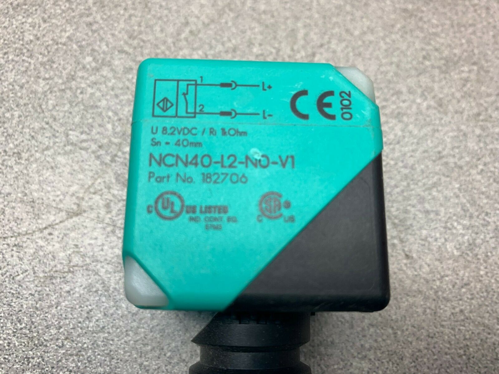 NEW NO BOX PEPPERL+FUCHS SENSOR NCN40-L2-E0-V1