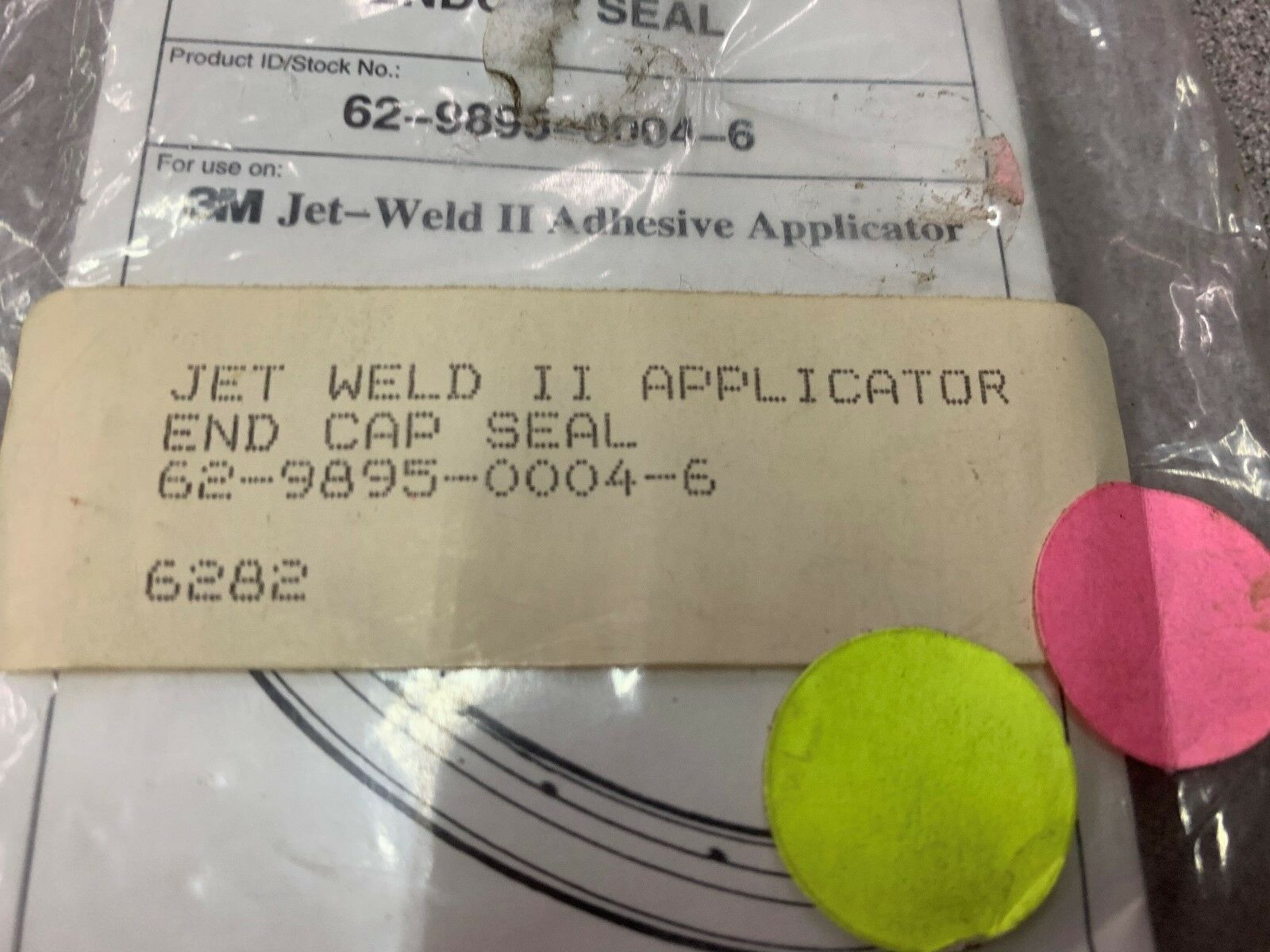 NEW IN BAG JET WELD SEAL 62-9895-00004-6