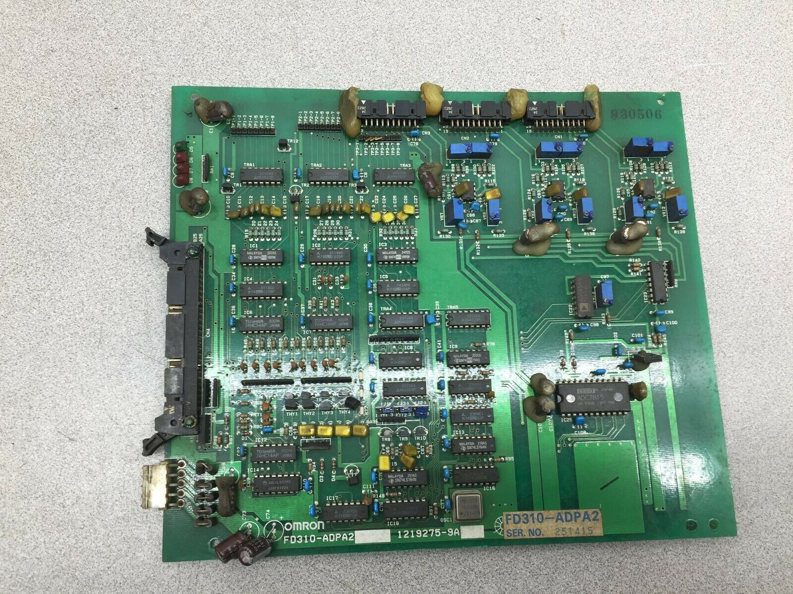 USED OMRON CIRCUIT BOARD FD310-ADPA2