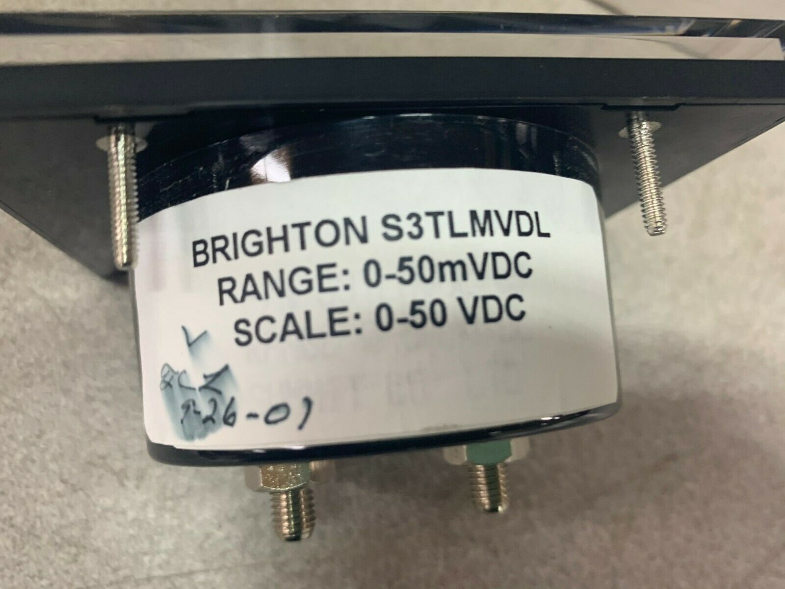 NEW IN BOX BRIGHTON 0-50 VDC METER S3TLMVDL