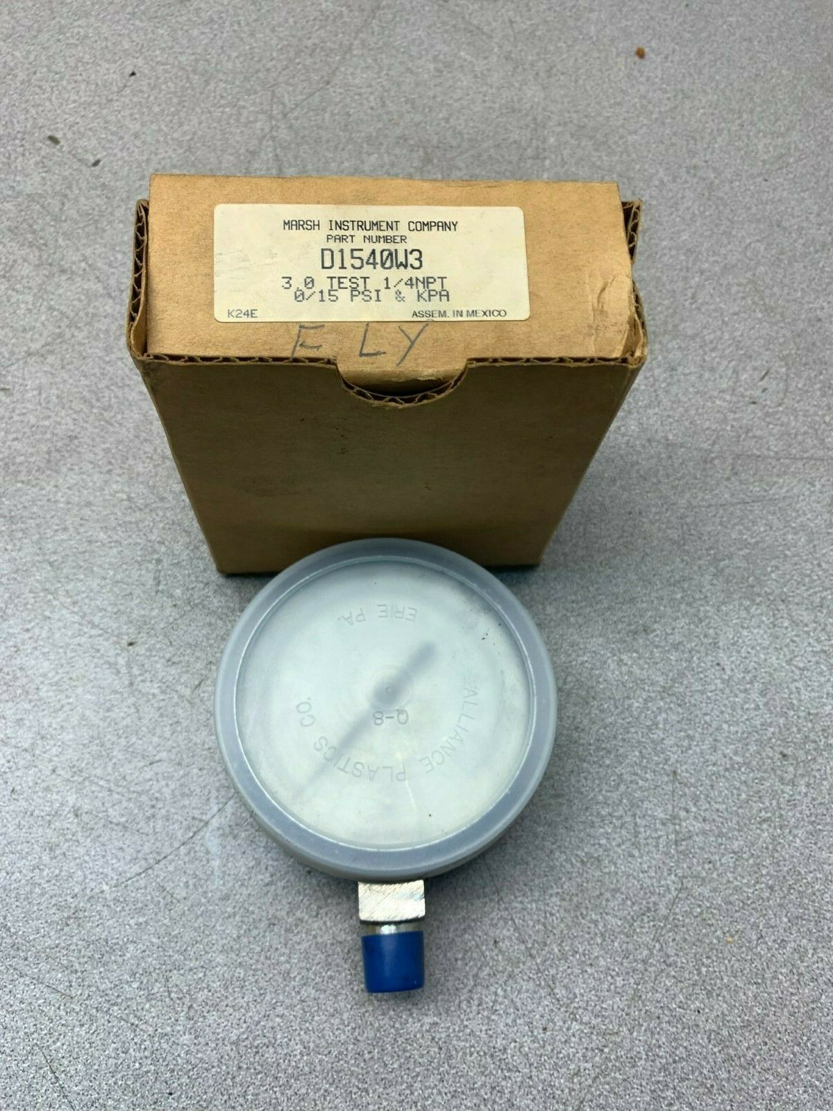 NEW IN BOX MARSH GAUGE D1540W3