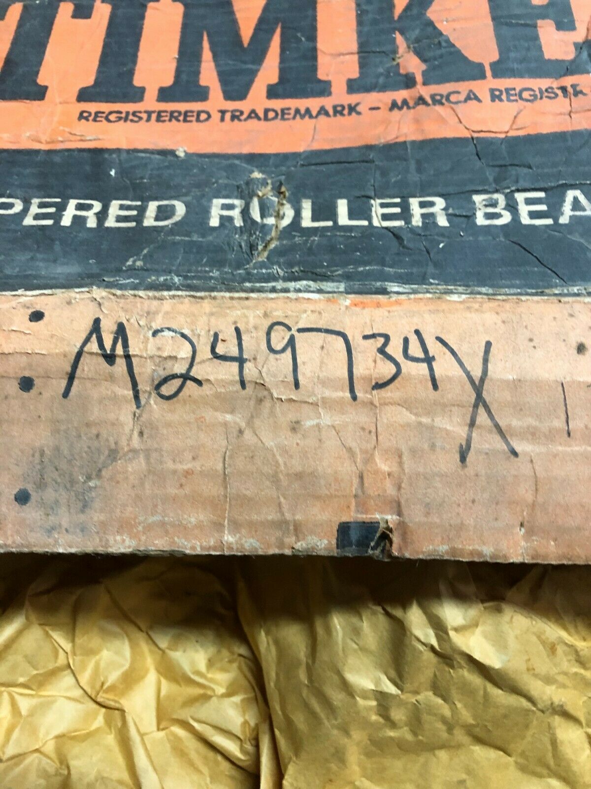 NEW TIMKEN TAPERED ROLLER CONE BEARING M249734