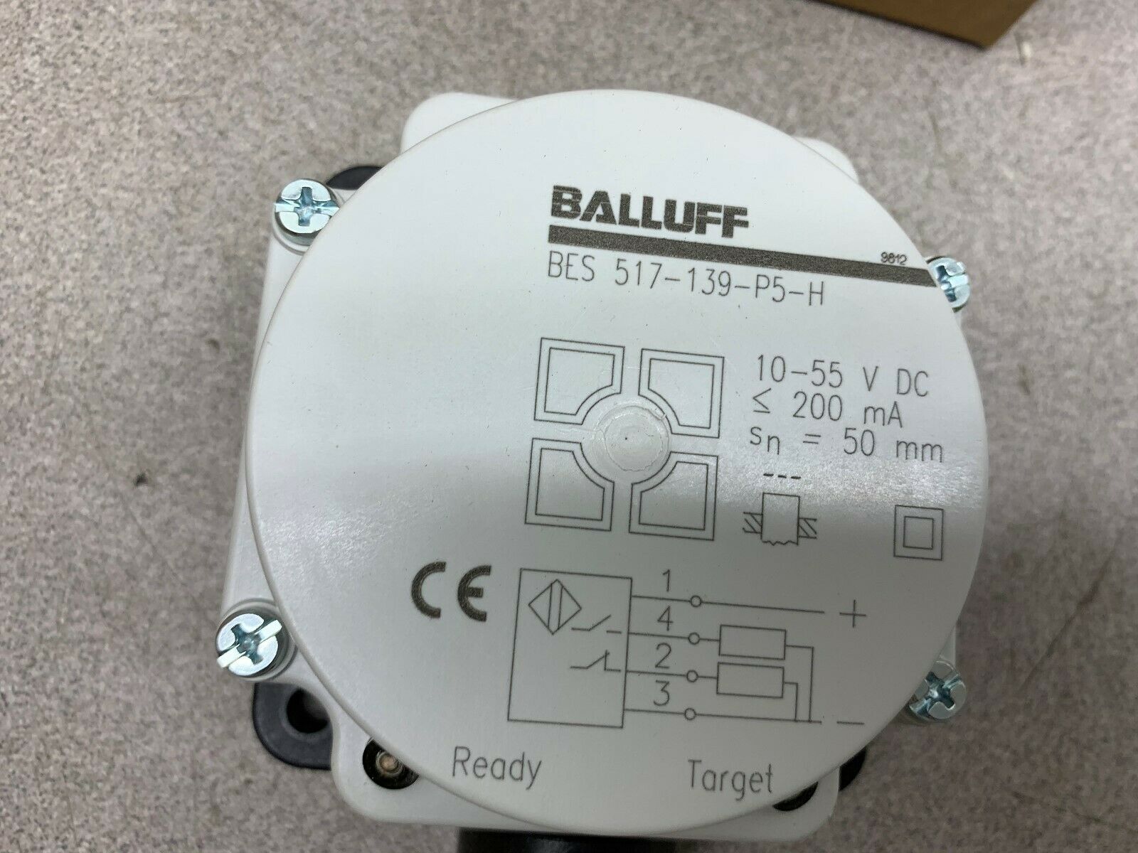 NEW IN BOX BALLUFF SENSOR BES-517-139-P5-H