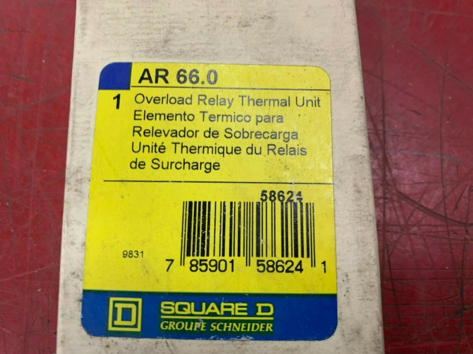NEW IN BOX SQUARE D HEATER ELEMENT AR 66.0