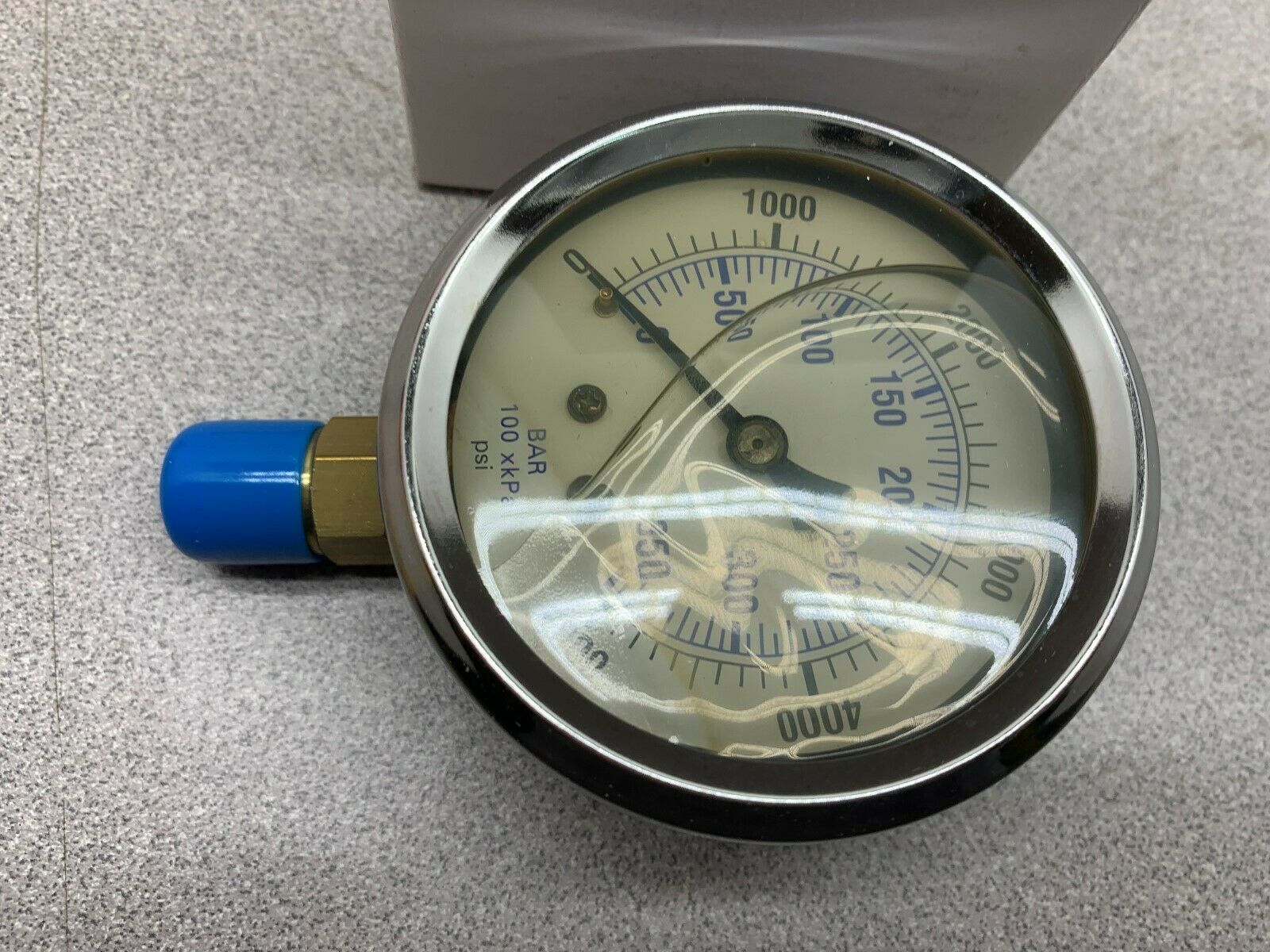 NEW IN BOX PRO 0-5000 PSI LIQUID FILLED GAUGE 201L-254Q