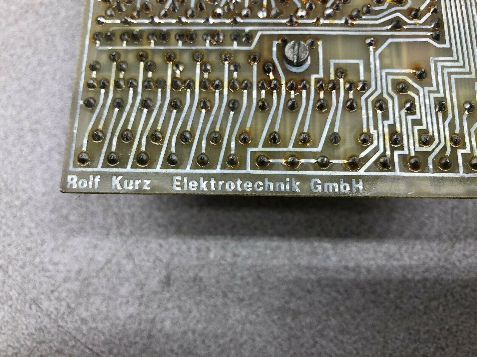 USED ROLF KURZ CIRCUIT BOARD 59 964 98  /  0771629