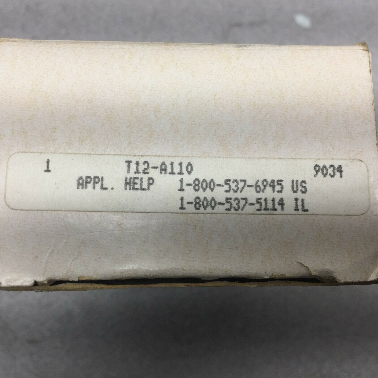 NEW IN BOX HONEYWELL INDUCTIVE PROXIMITY SENSOR T12-A110