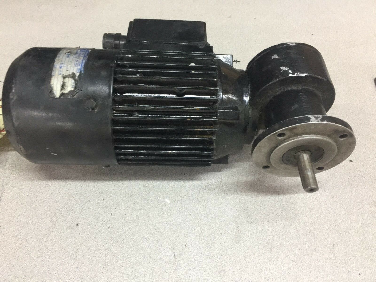 USED ABM GEAR MOTOR EFB1/HSG5FS/4DB556A-2