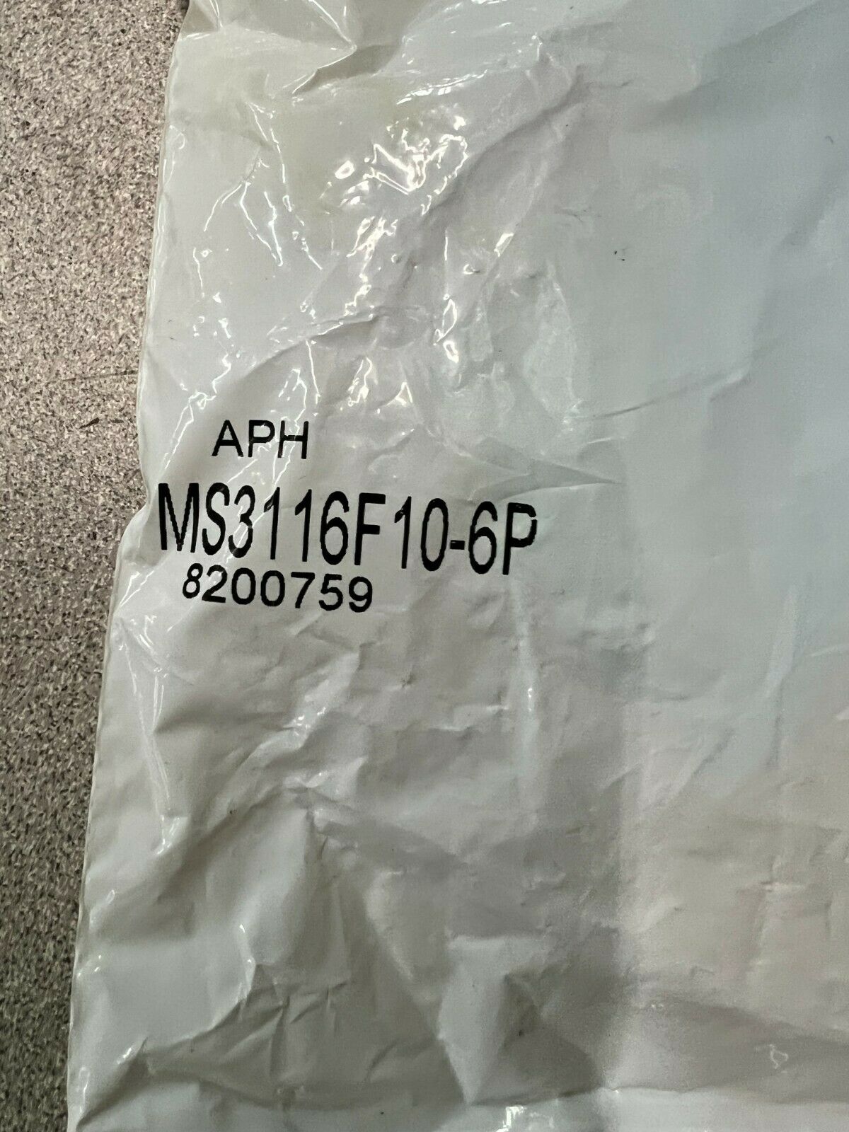 NEW IN BAG APH CONNECTOR MS3116F10-6P