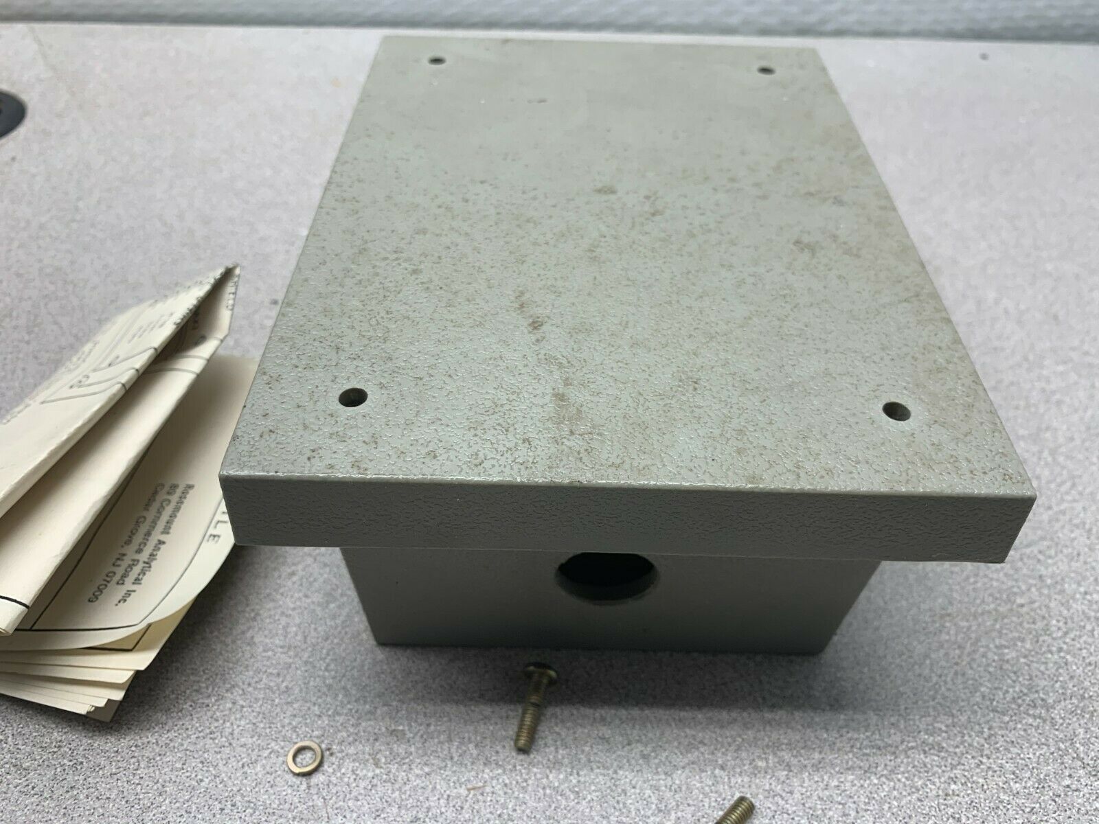 NEW NO BOX ROSEMOUNT PH-CONDUCTIVITY FLOW JUNCTION BOX 699-10758236