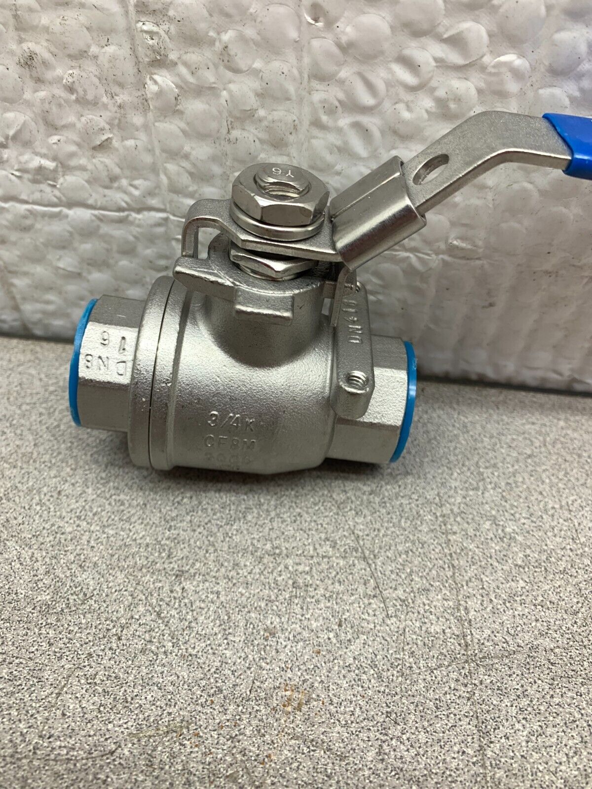 NEW FNW FIG. 220A 150WSP STAINLESS CF8M 2000 CWP BALL VALVE 3/4" FNW220AF