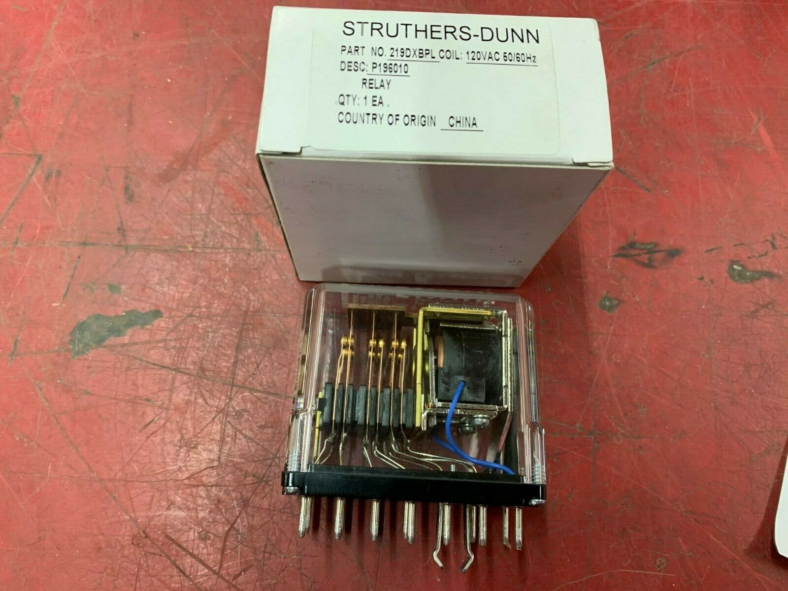 NEW IN BOX STRUTHERS-DUNN 120VAC RELAY 219DXBPL