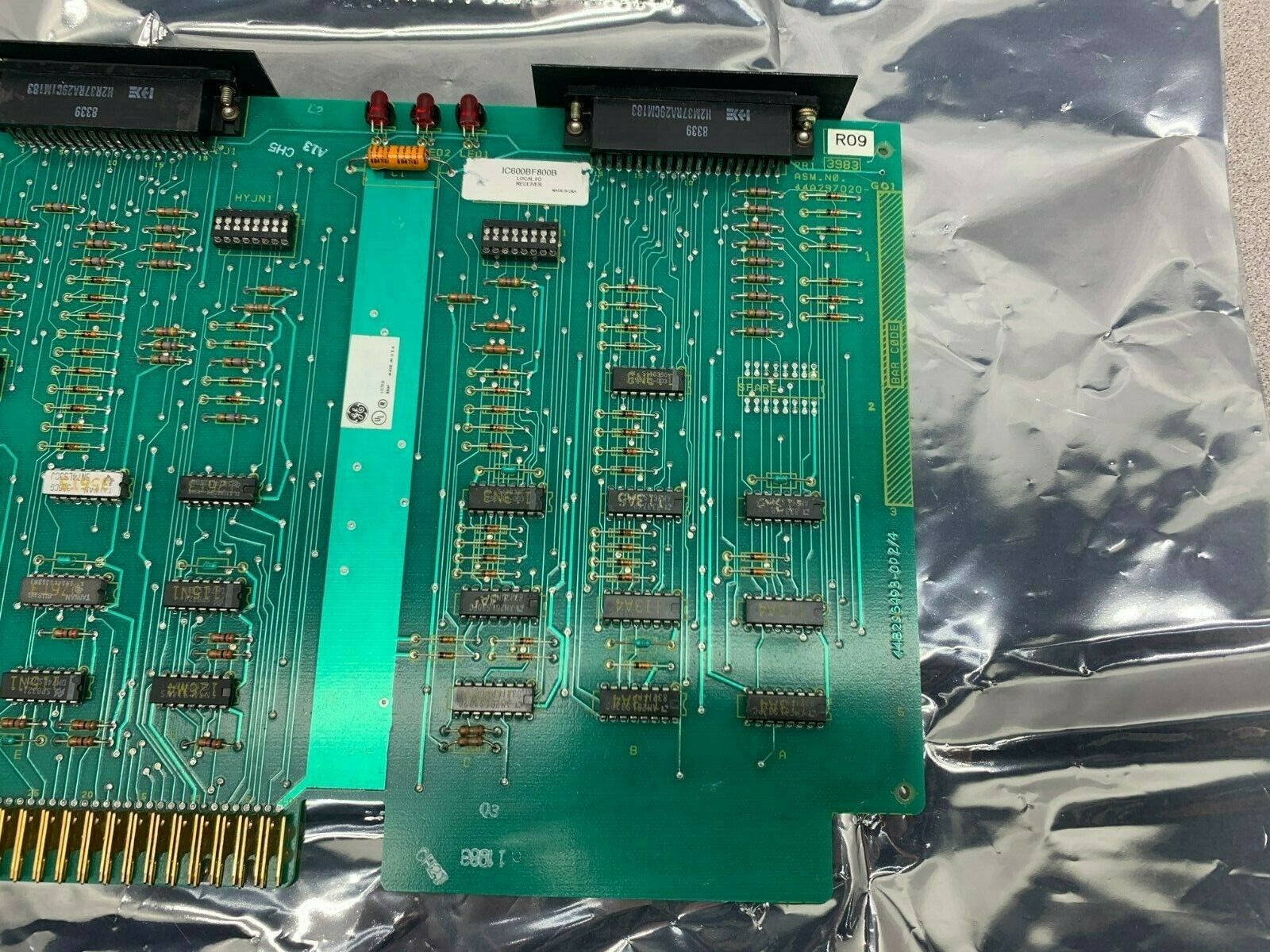 USED GE CIRCUIT BOARD IC600BF800B