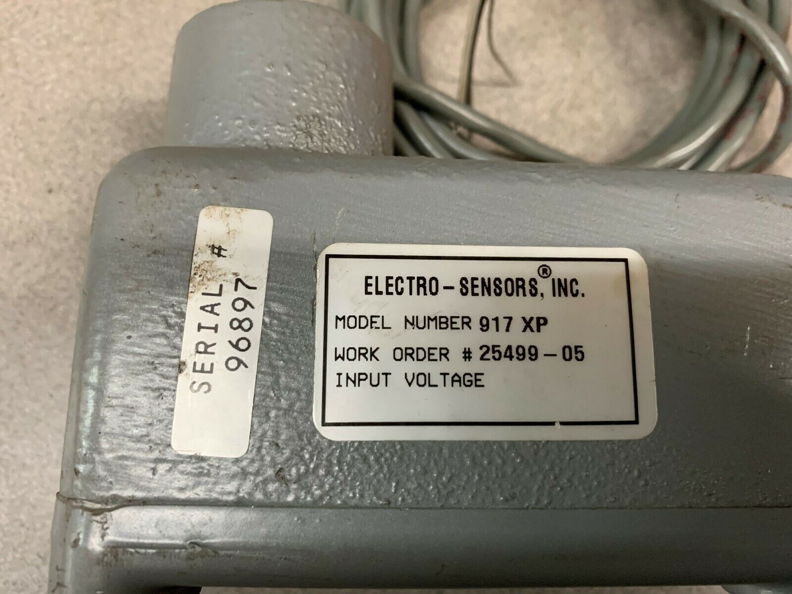 NEW NO BOX ELECTRO-SENSORS 917 XP