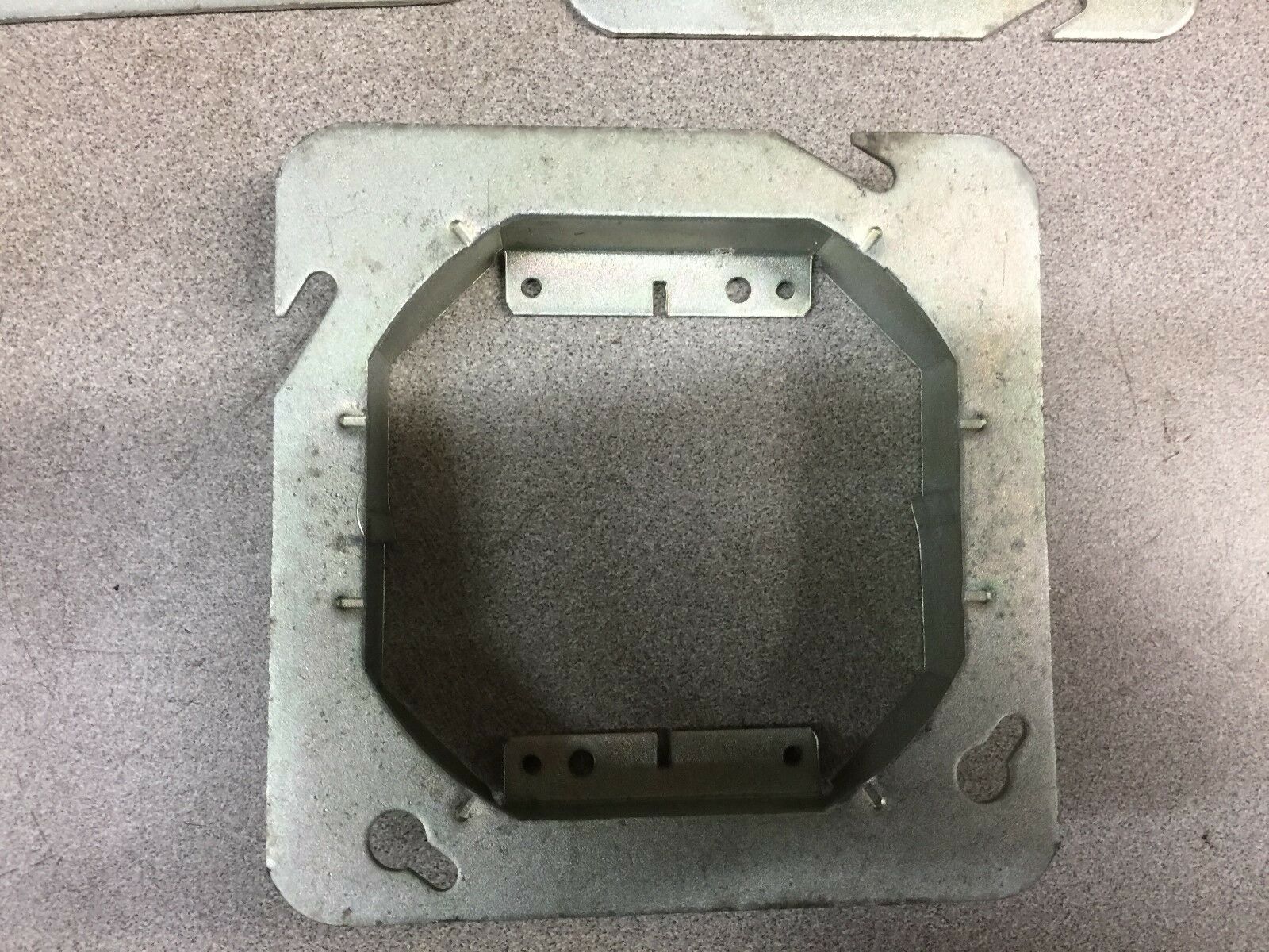 NEW NO BOX (LOT OF 5) STEEL CITY 4-11/16SQ 2 DEVICES TILE WALL COVERS 72-C-52-1