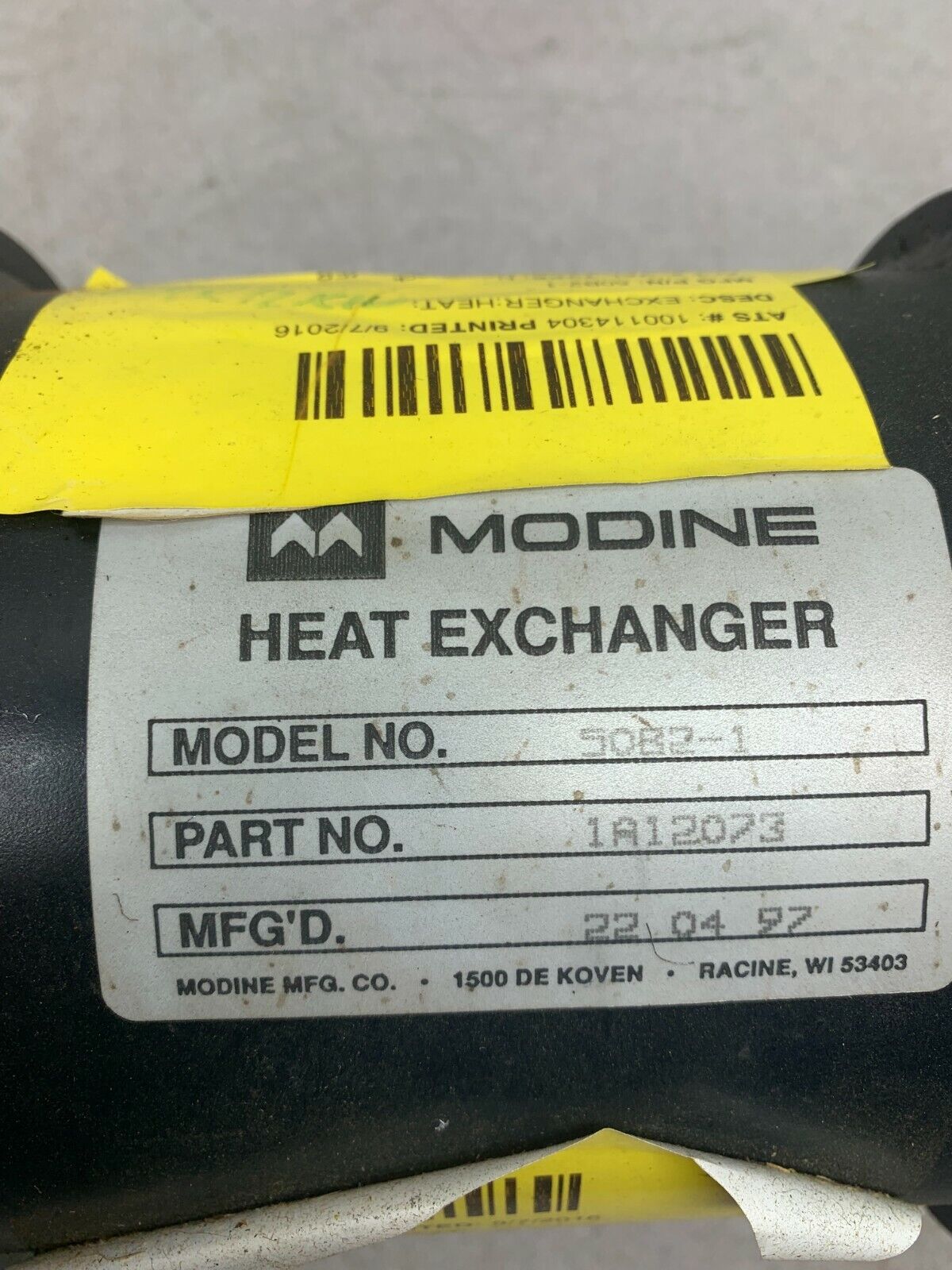 NEW NO BOX MODINE 50B2-1 HEAT EXCHANGER 1A12073