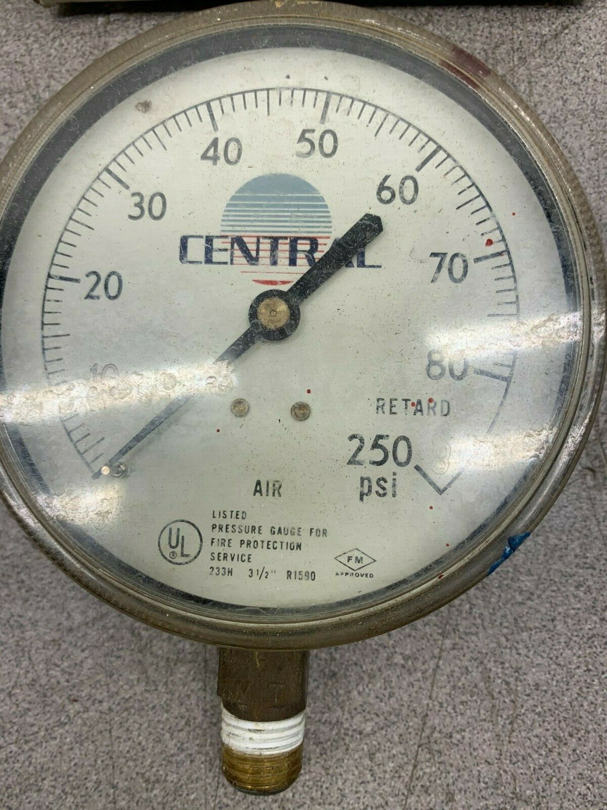 LOT OF 2 USED ASHCROFT PRESSURE GAUGE  35W1005PH 02L XUL