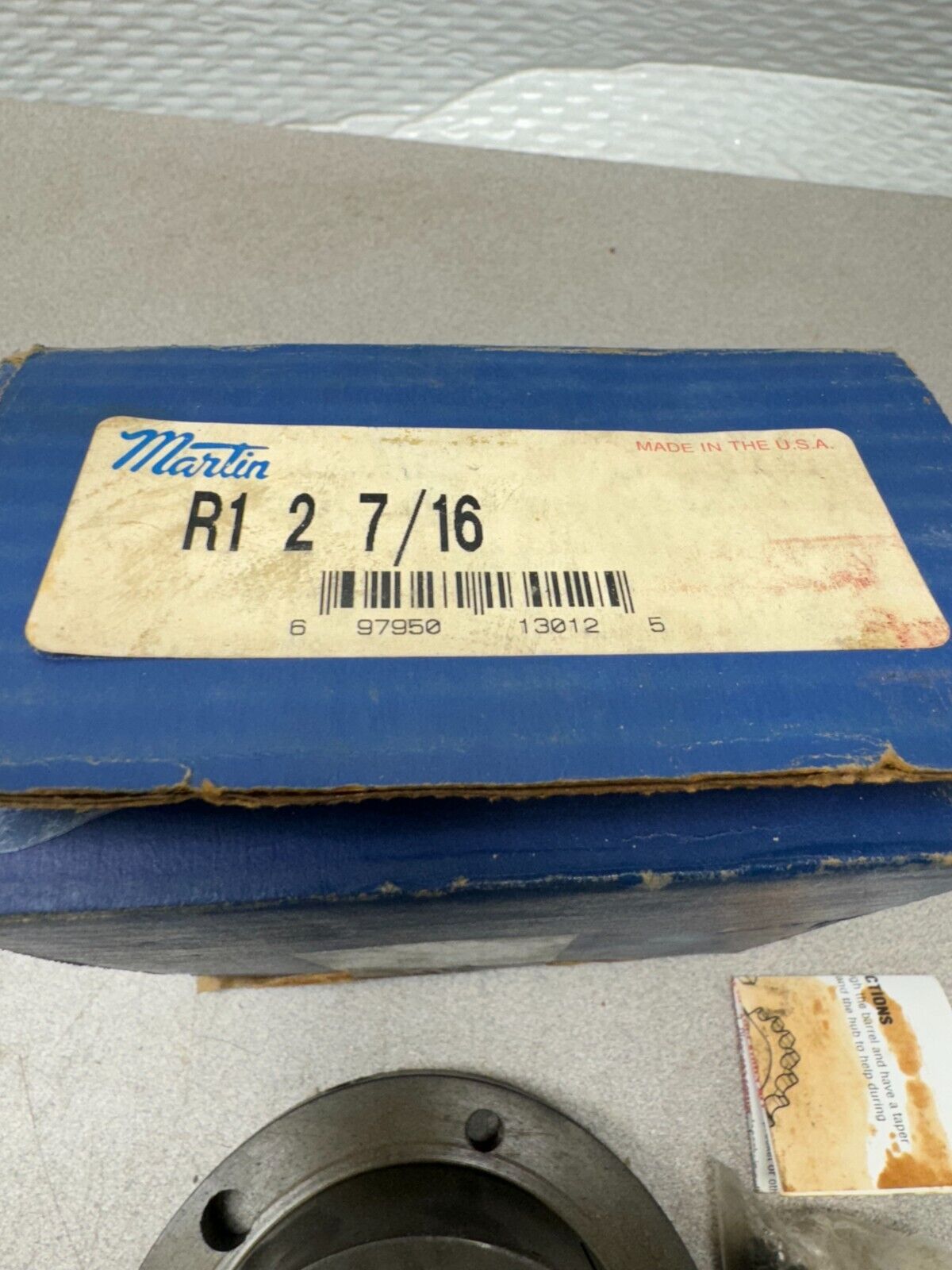 NEW IN BOX MARTIN SPLIT TAPER BUSHING R1 2 7/16