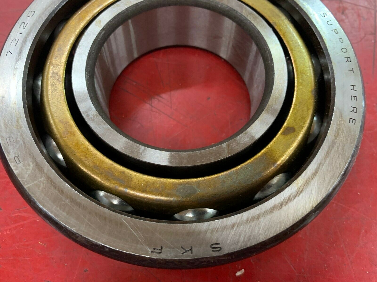 NEW IN BOX SKF ANGULAR CONTACT BEARING 7312BYG