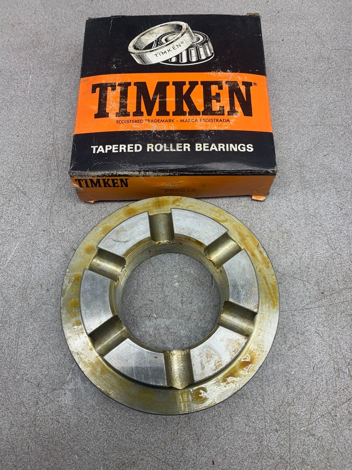 NEW IN BOX TIMKEN FLINGER, ENCLOSURE OR END CAP T56016