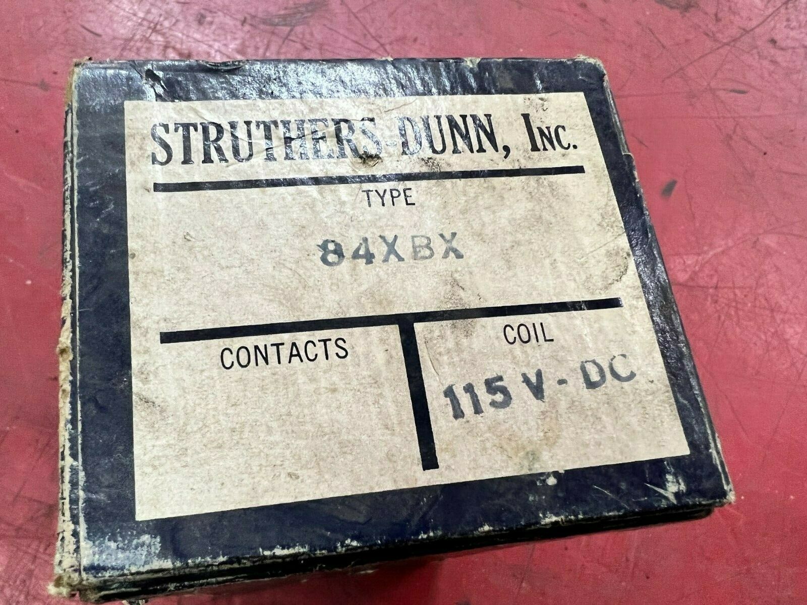 NEW IN BOX STRUTHERS DUNN RELAY 84XBX