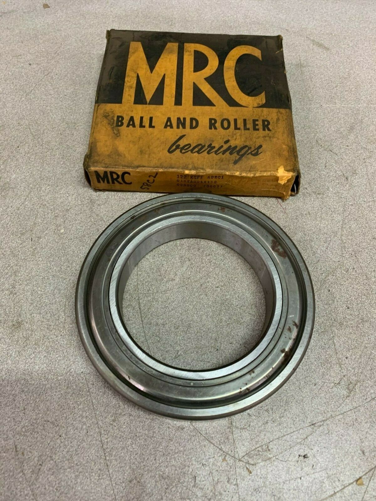 NEW IN BOX MRC 122 KSFF ROLLER BEARING 122 KSFF ABEC1