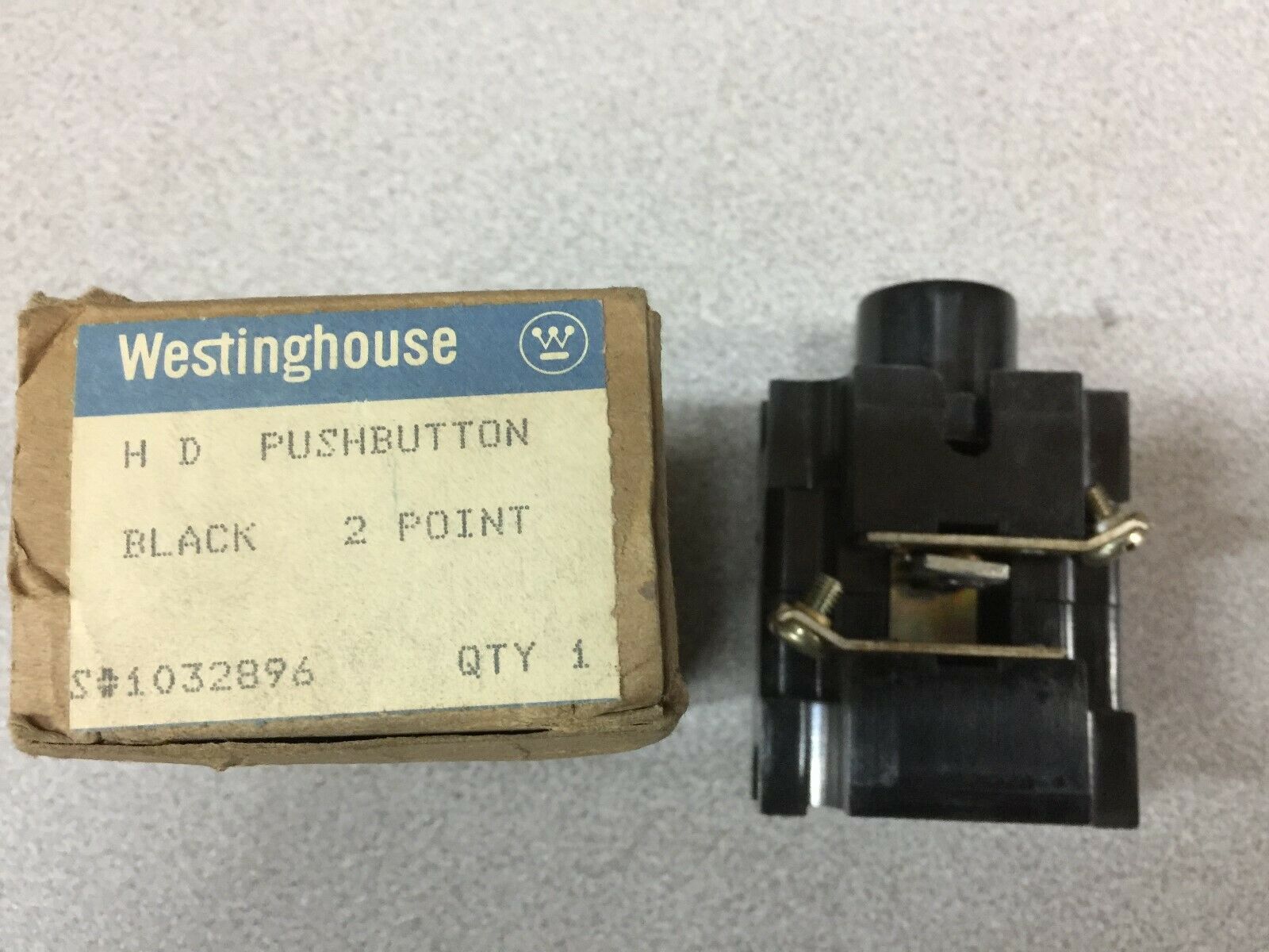 NEW IN BOX WESTINGHOUSE BLACK 2 POINT HD PUSHBUTTON 1032896